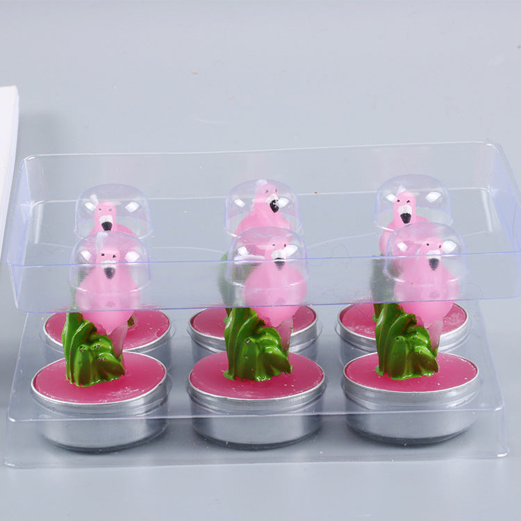 Only 6 Craft Candles And Less Smoke Decoration.