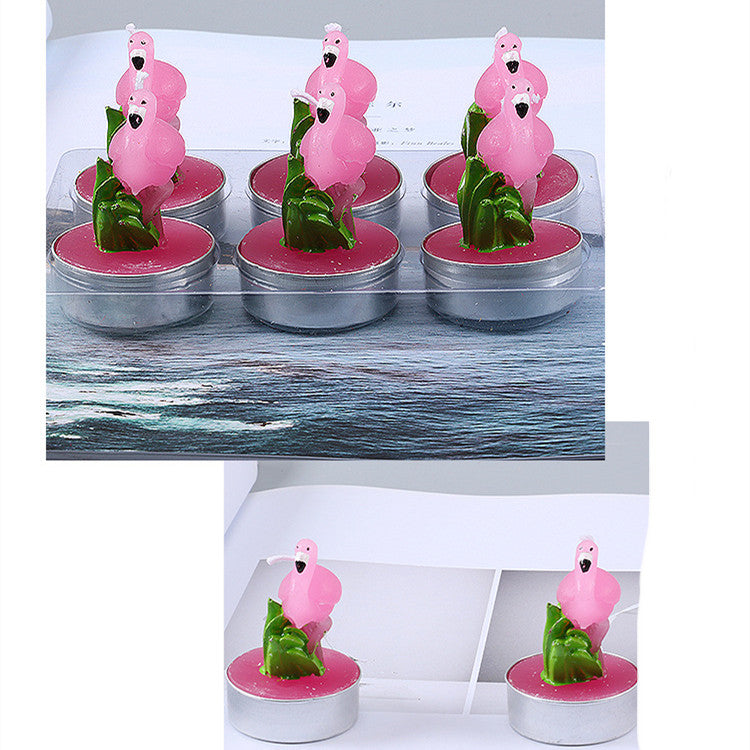 Only 6 Craft Candles And Less Smoke Decoration.